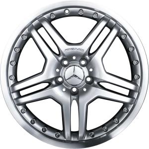 19" AMG IV 2pc [230-19] Sterling Silver alloy wheel