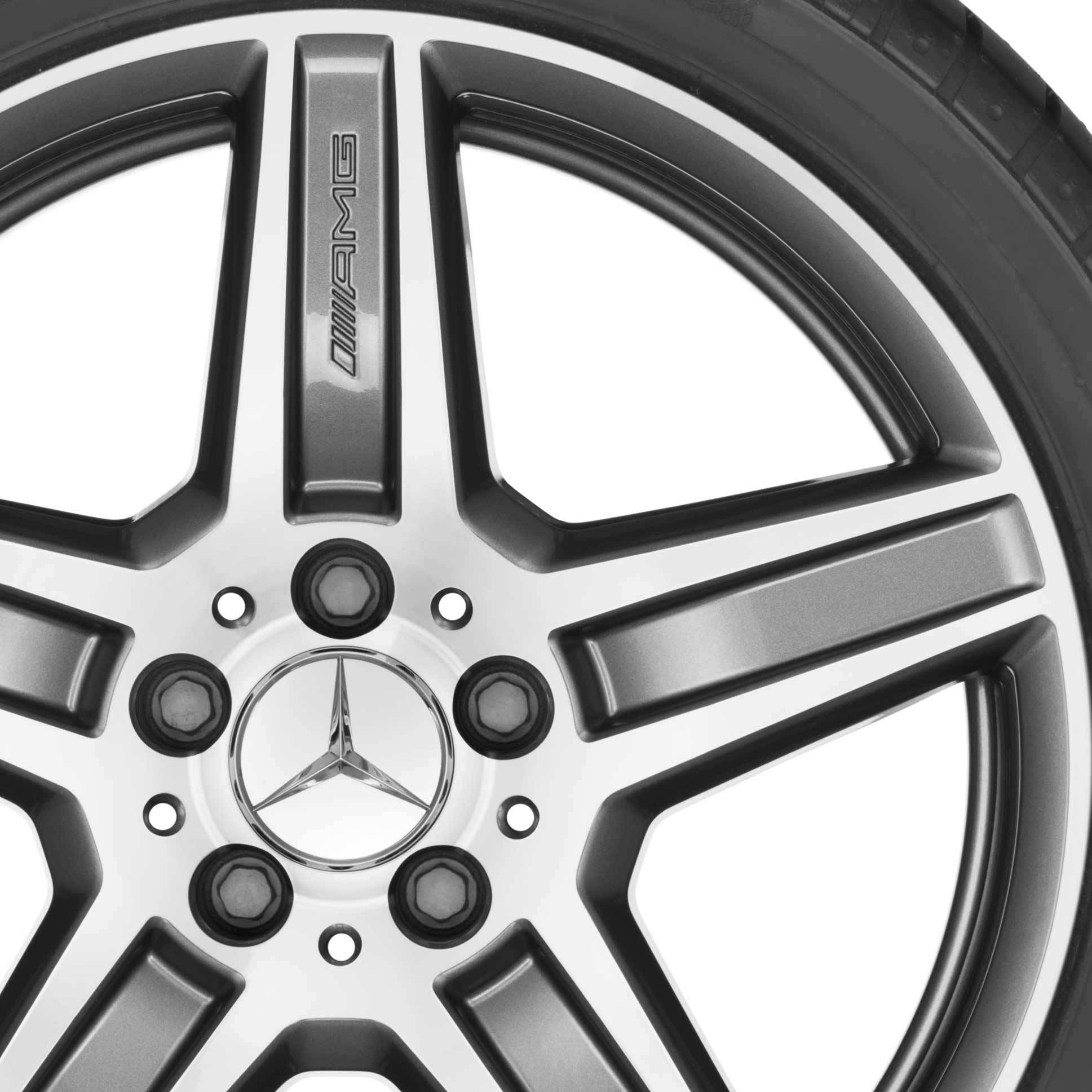 AMG VI [212-18] Himalaya Grey with High Sheen Alloy Wheel Product Image #2