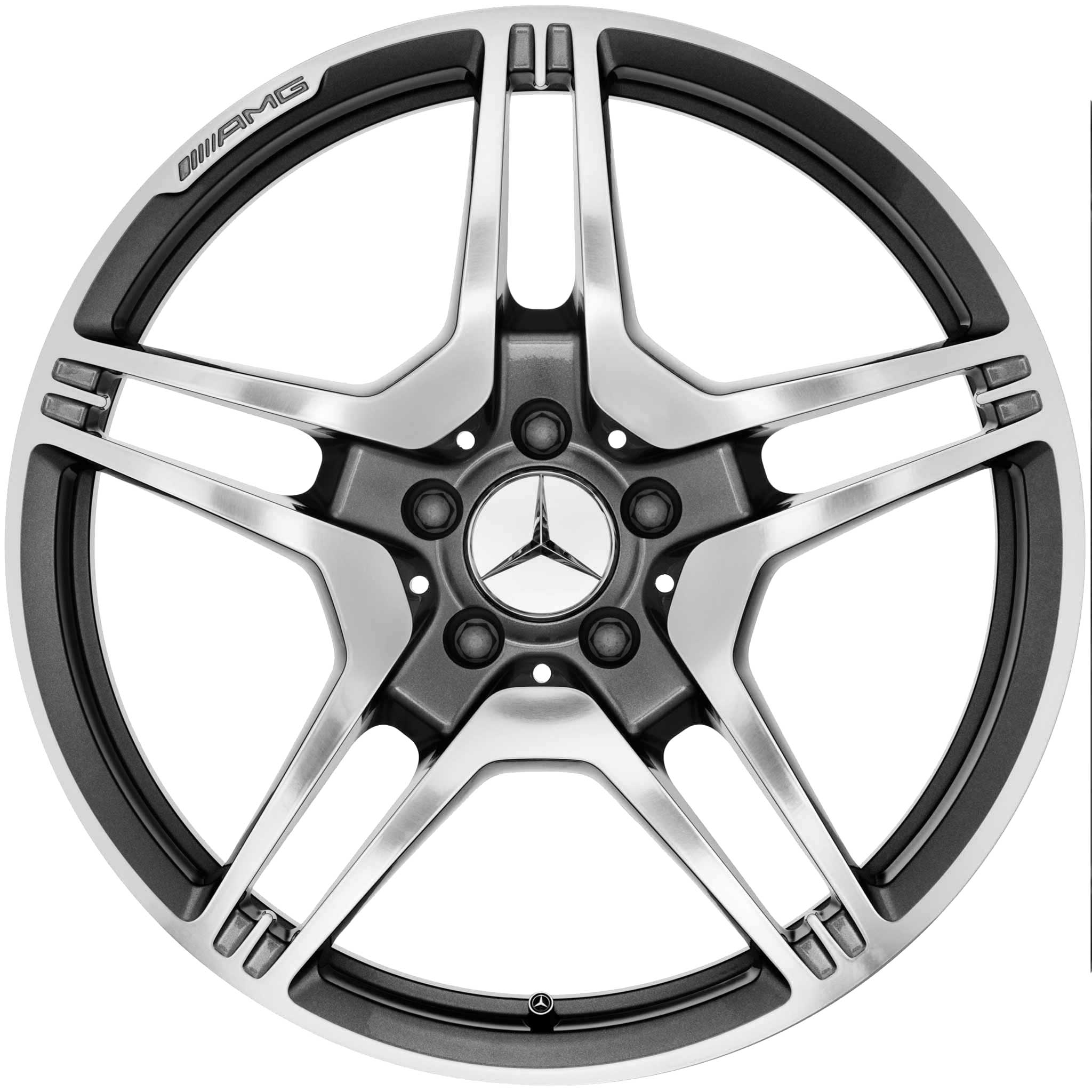 AMG IV [212-19] Himalaya Grey with High Sheen (Forged) Alloy Wheel Product Image #1