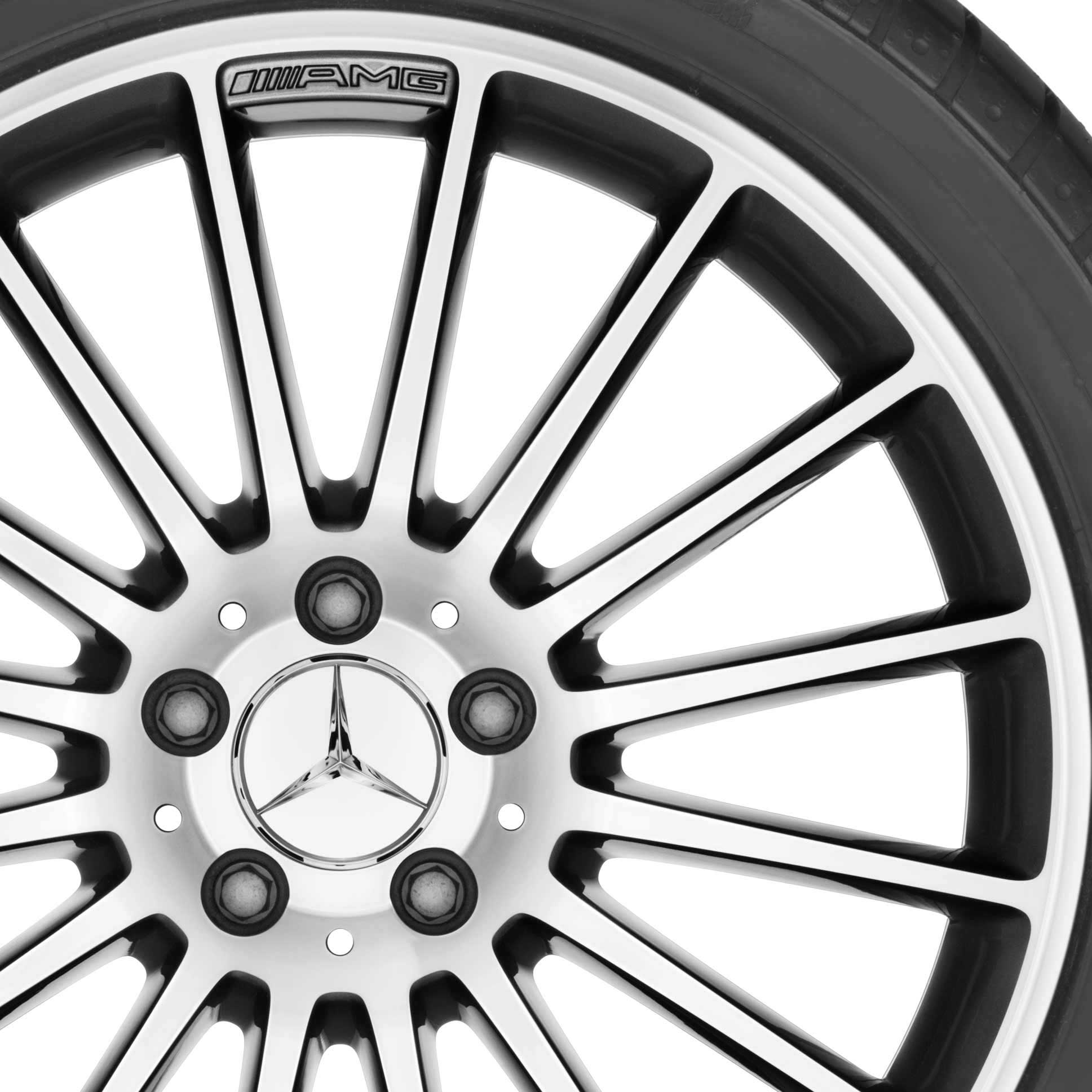 AMG V [221-19] Himalaya Grey with High Sheen Alloy Wheel Product Image #2