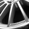 AMG V [171-18 16 Spoke] Standard Silver with High Sheen Wheel Img 2