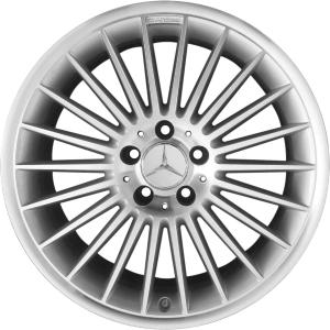 18" AMG V [219-18 22 Spoke] Standard Silver with High Sheen alloy wheel