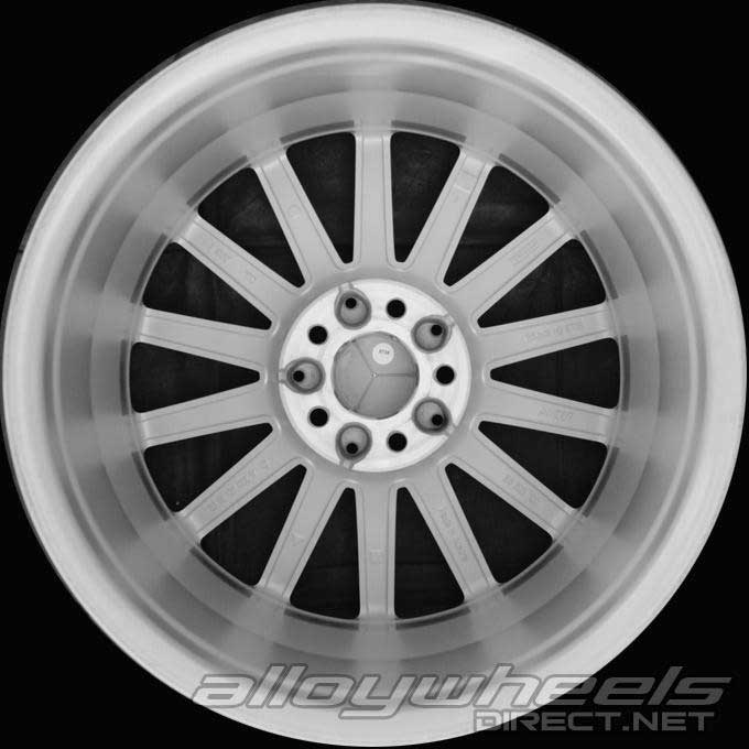 AMG V [230-18 14 Spoke] Standard Silver with High Sheen Alloy Wheel Product Image #2