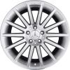 AMG V [230-18 14 Spoke] Standard Silver with High Sheen Wheel Img 1