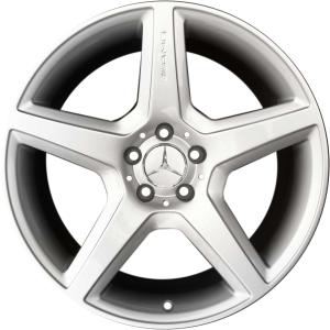 19" AMG III [219-19] Titanium Silver alloy wheel