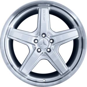AMG III [164-21] Standard Silver with High Sheen Rim Edge Alloy Wheel - Sizes 21in