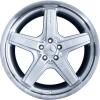 AMG III [164-21] Standard Silver with High Sheen Rim Edge Wheel Img 1