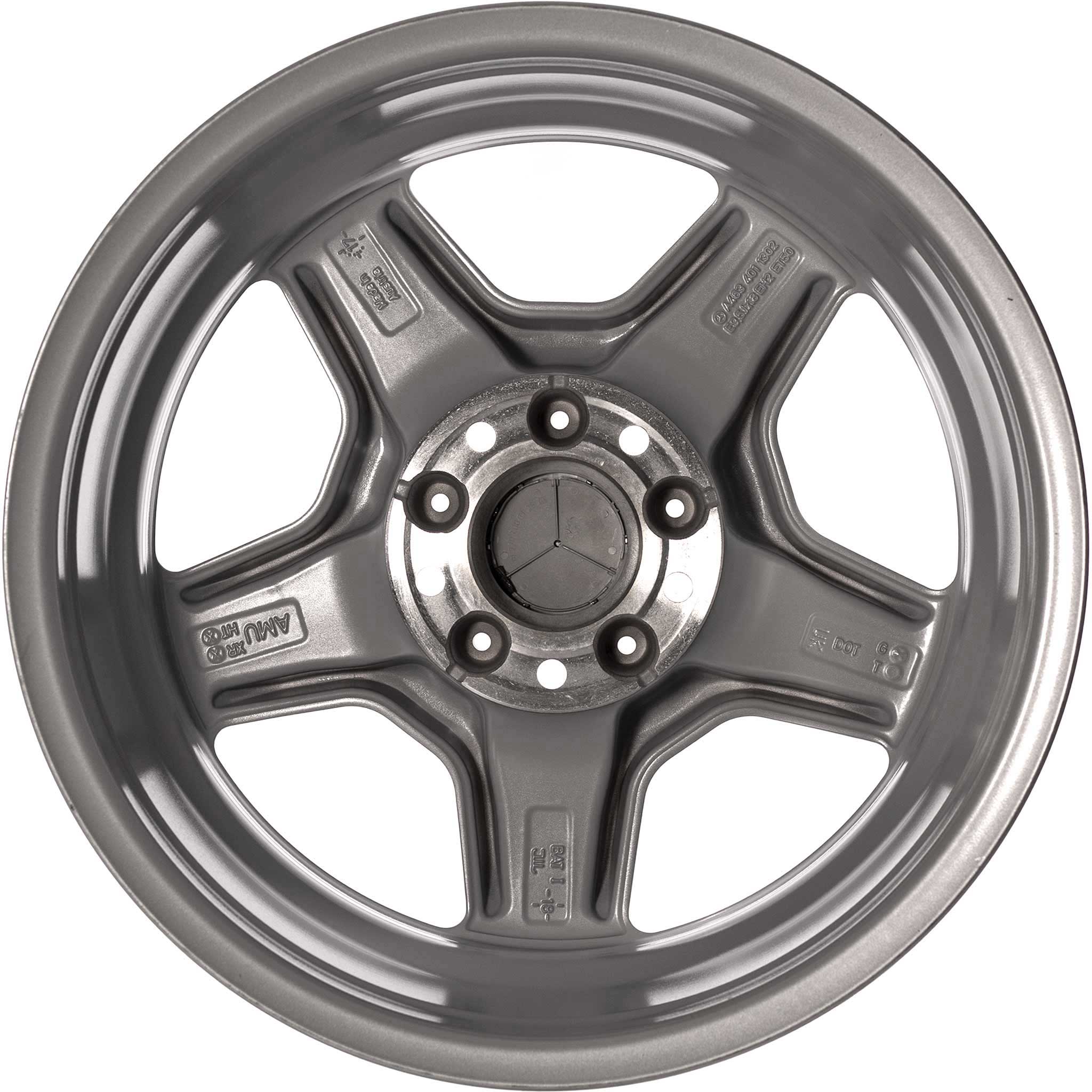 AMG I [463-18] Standard Silver with High Sheen Rim Edge Alloy Wheel Product Image #3