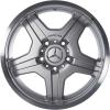 AMG I [463-18] Standard Silver with High Sheen Rim Edge Wheel Img 1