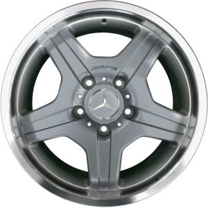 18" AMG I [463-18] Himalaya Grey with High Sheen Rim Edge alloy wheel