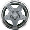 AMG I [463-18] Himalaya Grey with High Sheen Rim Edge Wheel Img 1