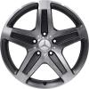 AMG VI [463-19] Himalaya Grey with High Sheen Wheel Img 1