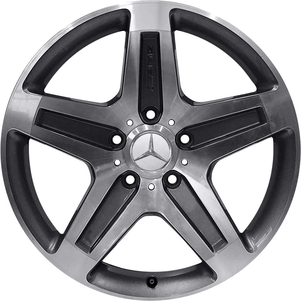 AMG VI [463-19] Himalaya Grey with High Sheen Alloy Wheel Product Image #1