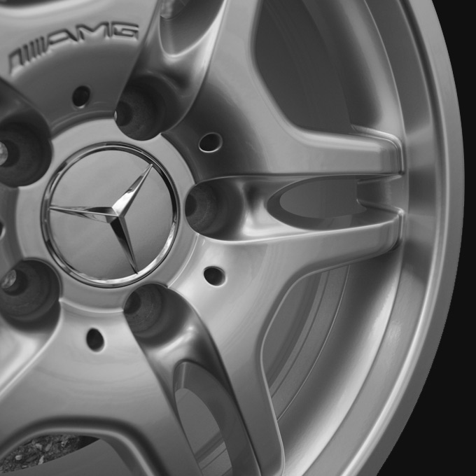 AMG IV [209-17] Sterling Silver Alloy Wheel Product Image #3