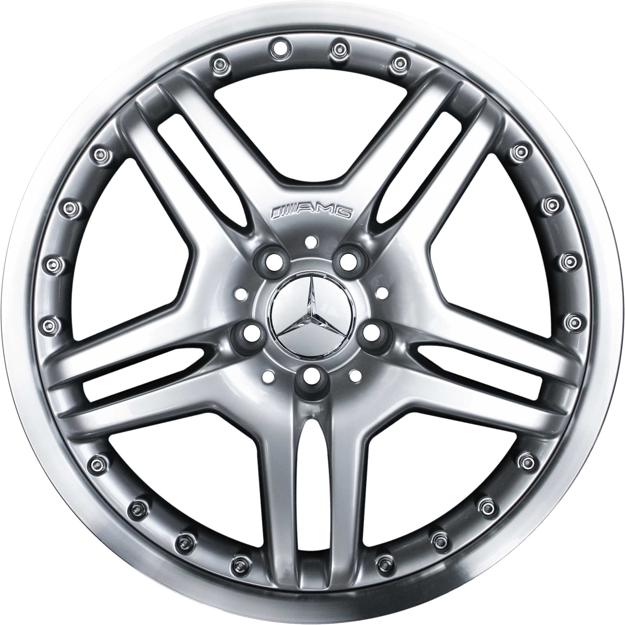 AMG IV 2pc [211-19] Sterling Silver Alloy Wheel Product Image #1