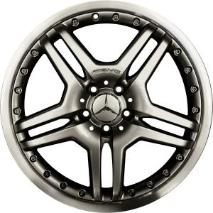 19" AMG IV 2pc [211-19] Himalaya Grey with High Sheen Rim Edge alloy wheel