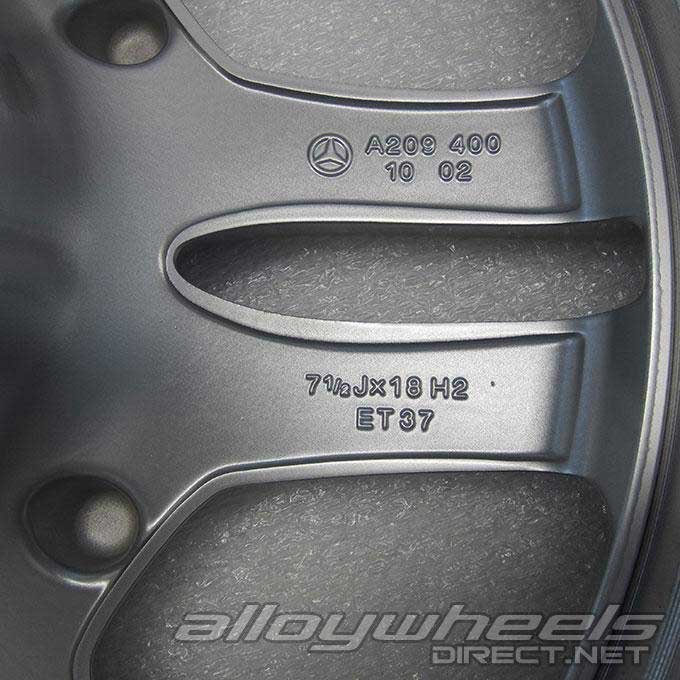 AMG IV 2pc [209-18] Sterling Silver Alloy Wheel Product Image #5