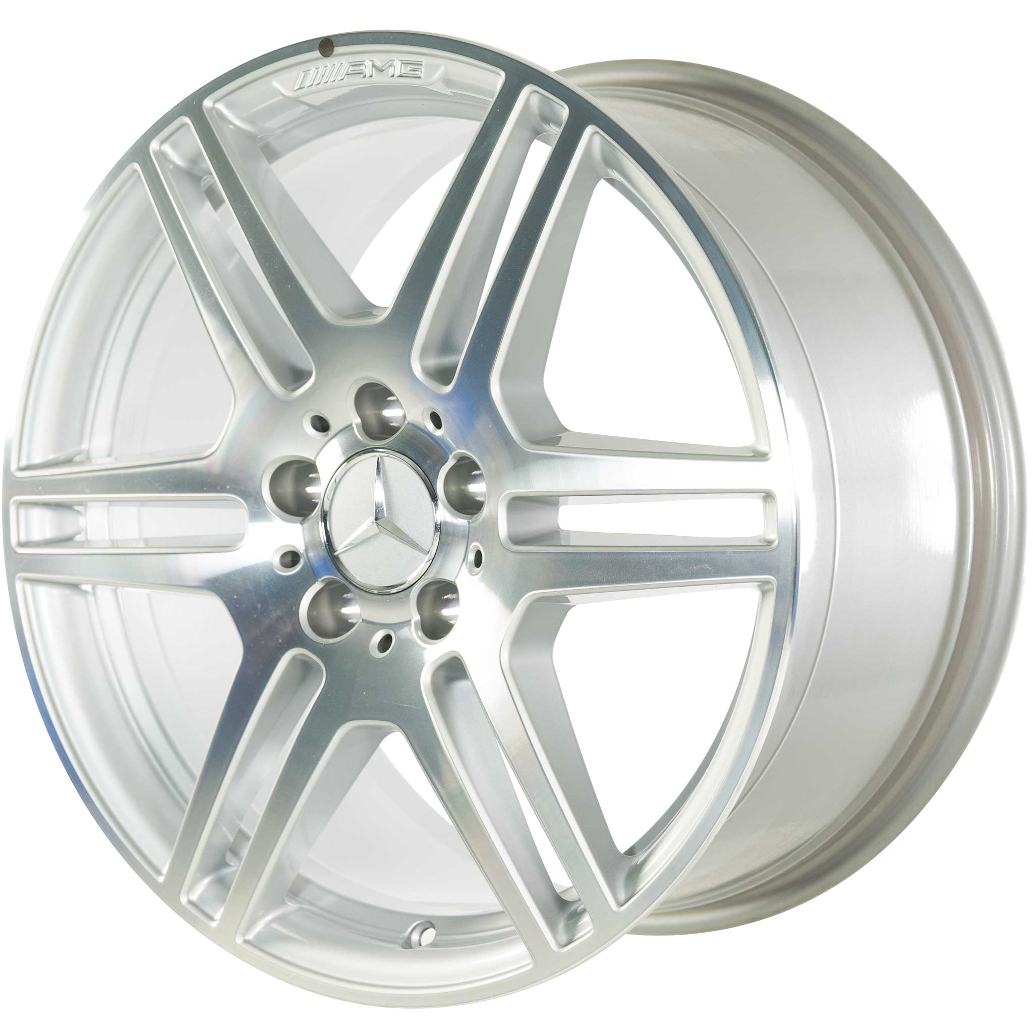 AMG IV [212-18] Standard Silver with High Sheen Alloy Wheel Product Image #2