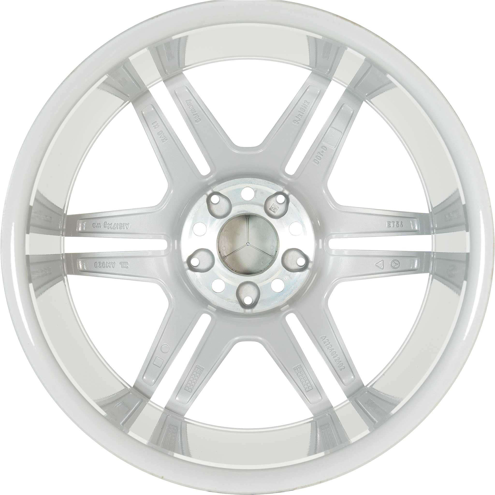 AMG IV [212-18] Standard Silver with High Sheen Alloy Wheel Product Image #3