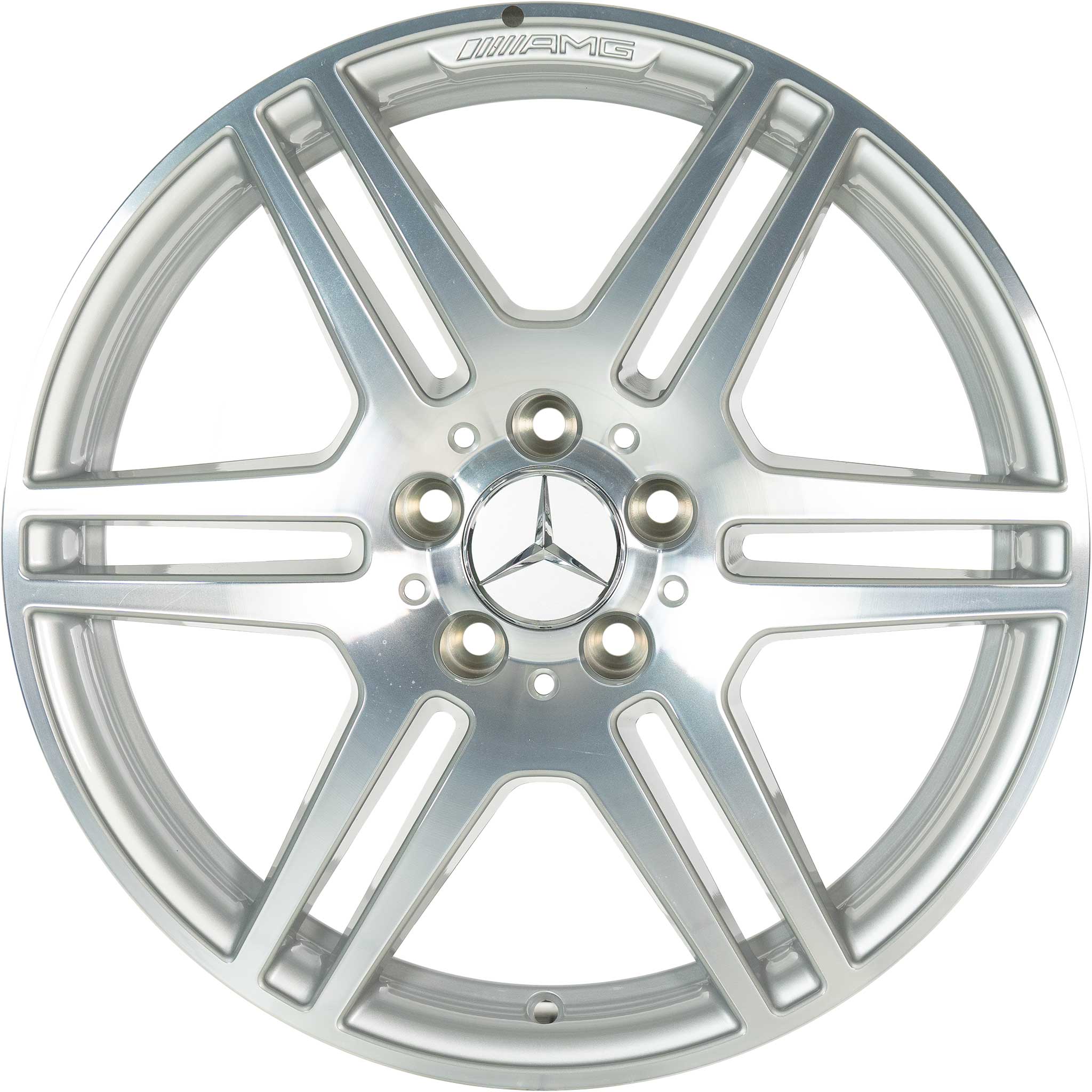 AMG IV [212-18] Standard Silver with High Sheen Alloy Wheel Product Image #1