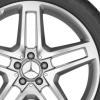 AMG 5 Double Spoke [204-20] Titanium Silver with High Sheen Wheel Img 2