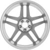 AMG 5 Double Spoke [204-20] Titanium Silver with High Sheen Wheel Img 3