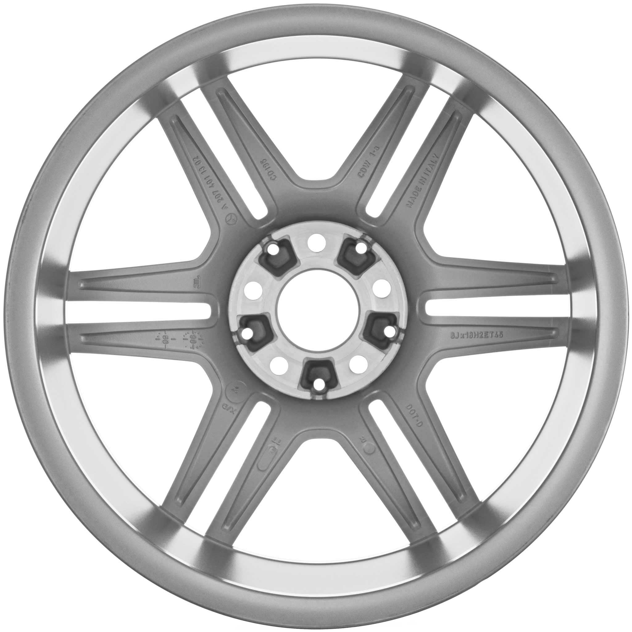 AMG IV [207-18] Himalaya Grey with High Sheen Alloy Wheel Product Image #2