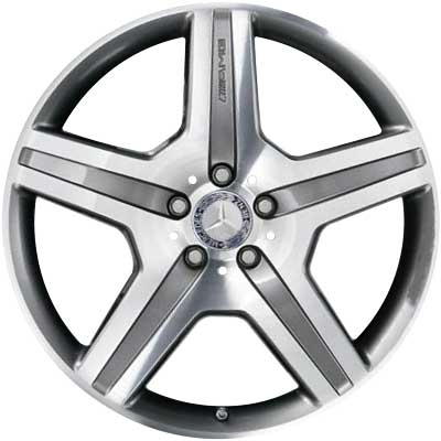 AMG VI [251-20] Himalaya Grey with High Sheen Alloy Wheel Product Image #1