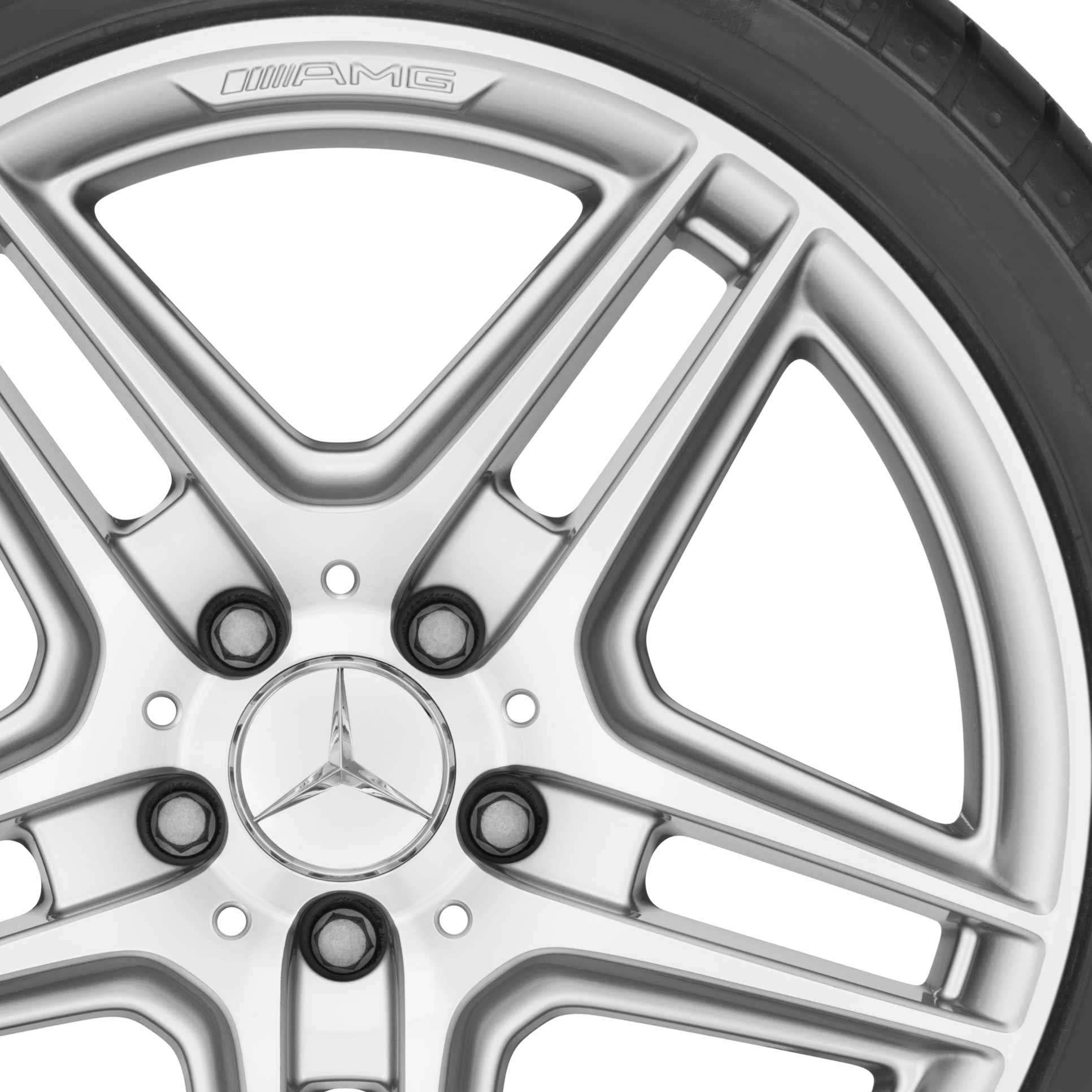 AMG IV [212-18] Standard Silver with High Sheen Alloy Wheel Product Image #2