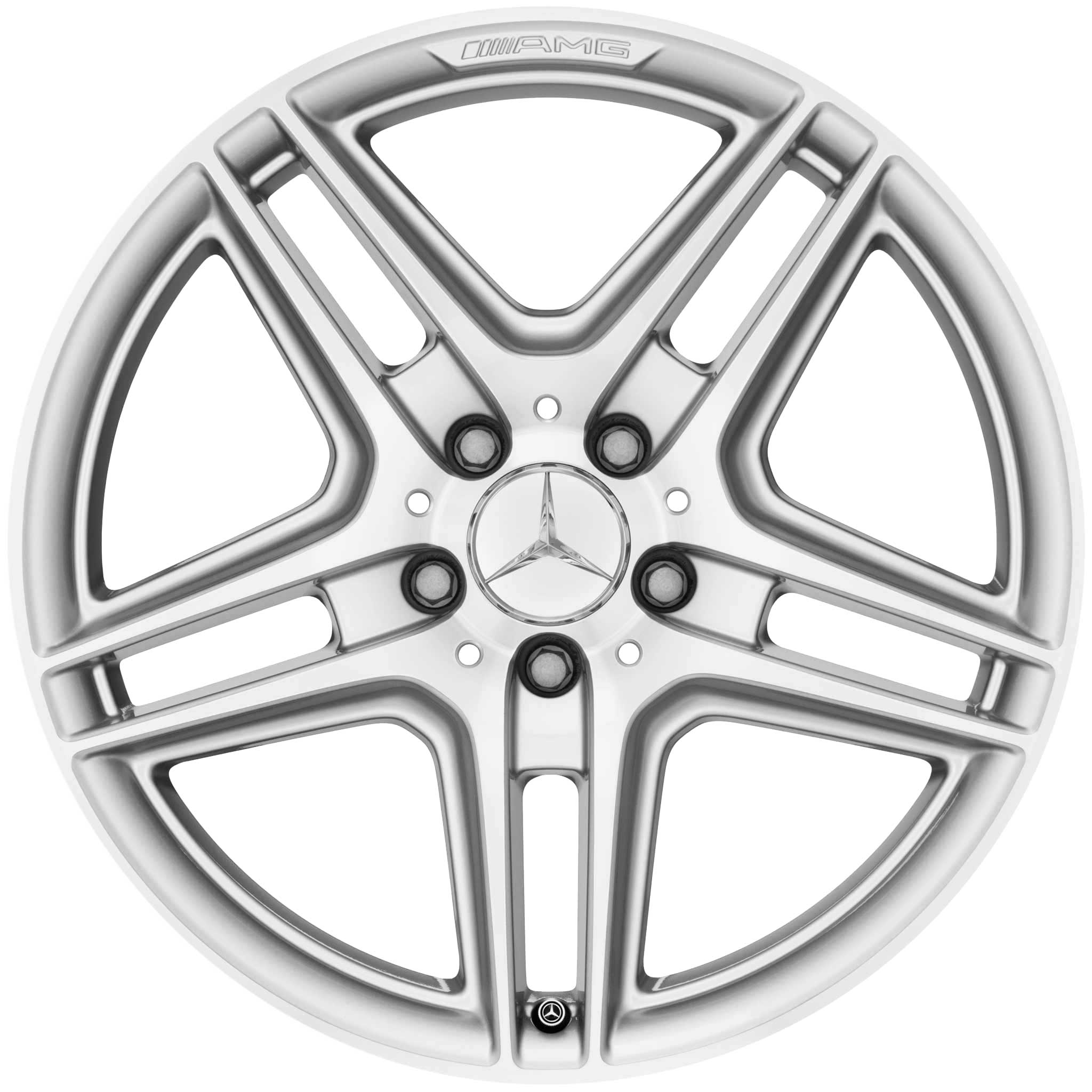 AMG IV [212-18] Standard Silver with High Sheen Alloy Wheel Product Image #1