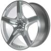 AMG 5 Spoke [172-18] Himalaya Grey with High Sheen Wheel Img 3