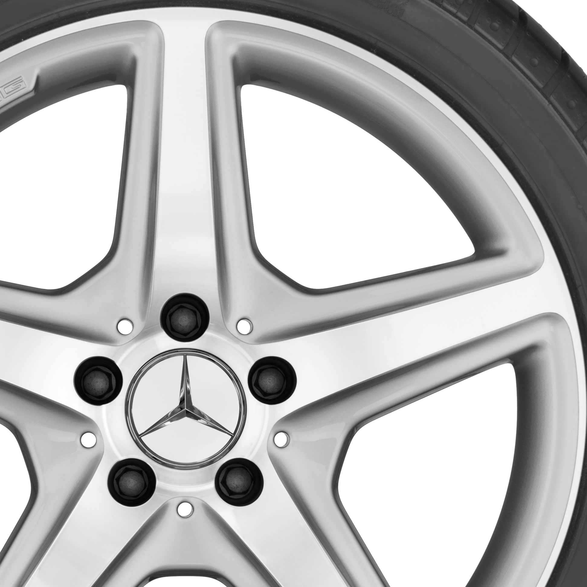 AMG III [218-18] Standard Silver with High Sheen Alloy Wheel Product Image #2