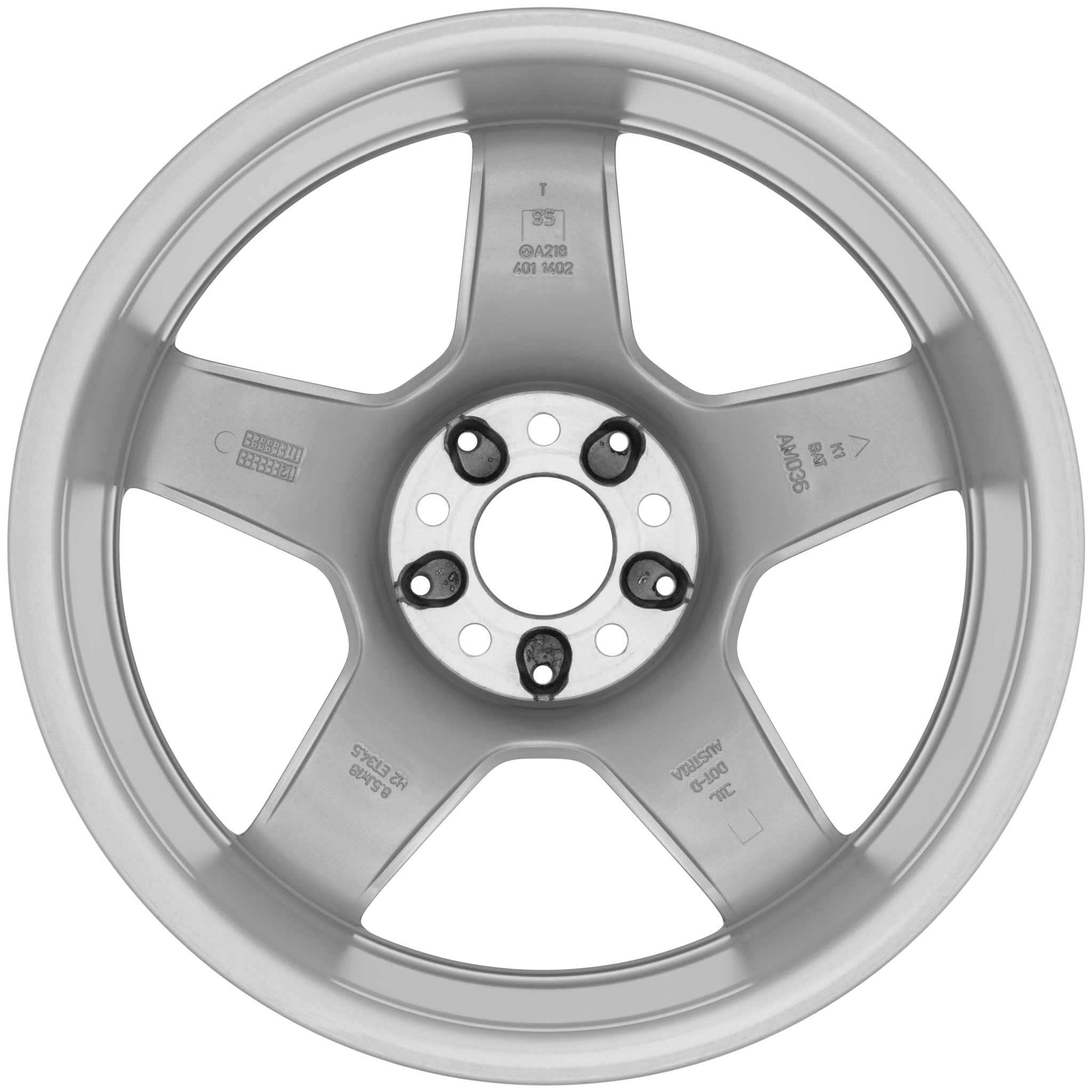 AMG III [218-18] Standard Silver with High Sheen Alloy Wheel Product Image #3
