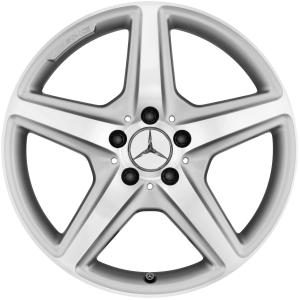 AMG III [218-18] Standard Silver with High Sheen Alloy Wheel - Sizes 18in