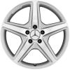 AMG III [218-18] Standard Silver with High Sheen Wheel Img 1
