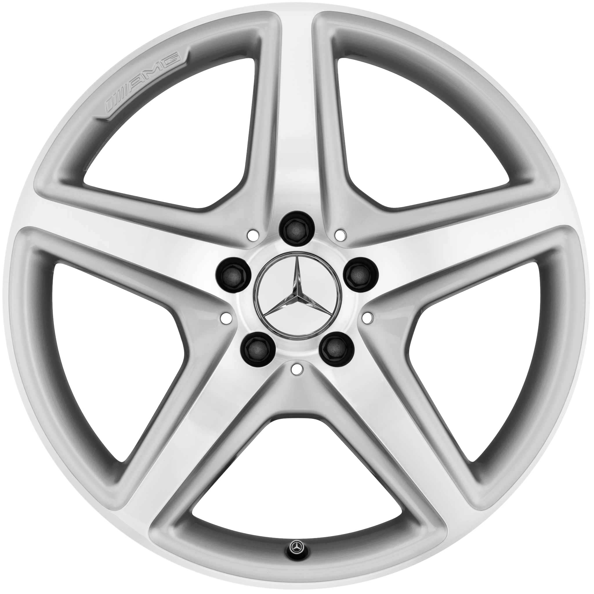 AMG III [218-18] Standard Silver with High Sheen Alloy Wheel Product Image #1