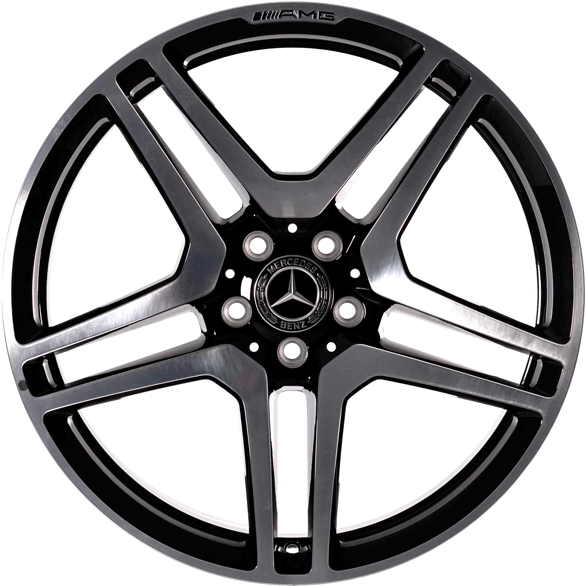 AMG IV [216-20] Gloss Black with High Sheen Alloy Wheel Product Image #1