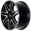 AMG 7 Twin Spoke [212-19] Gloss Black with High Sheen Wheel Img 2