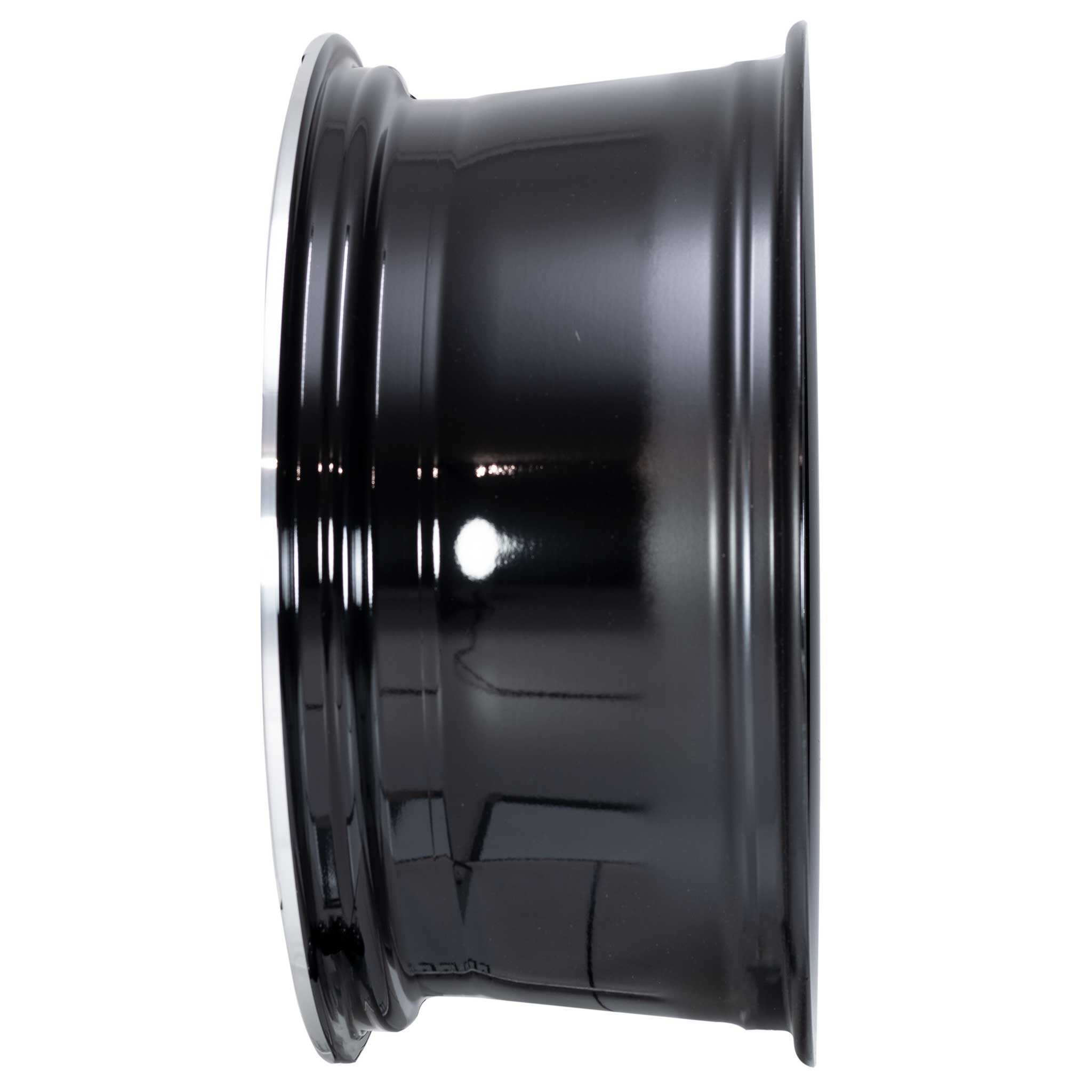 AMG 7 Twin Spoke [212-19] Gloss Black with High Sheen Alloy Wheel Product Image #3