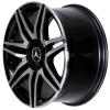 AMG 7 Twin Spoke [212-19] Gloss Black with High Sheen Wheel Img 2