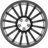 AMG V [204-19 16 Spoke] Matt Black with High Sheen Rim Edge Wheel Img 2