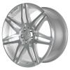 AMG 7 Twin Spoke [212-19] Standard Silver with High Sheen Wheel Img 2