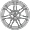 AMG 7 Twin Spoke [212-19] Standard Silver with High Sheen Wheel Img 3