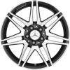 AMG 7 Twin Spoke [204-18] Gloss Black with High Sheen Wheel Img 1