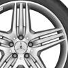 AMG VII [221-19] Standard Silver with High Sheen Wheel Img 2