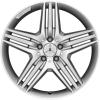 AMG VII [221-19] Standard Silver with High Sheen Wheel Img 1