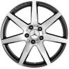 AMG 7 Spoke [204-18] Himalaya Grey with High Sheen Wheel Img 1