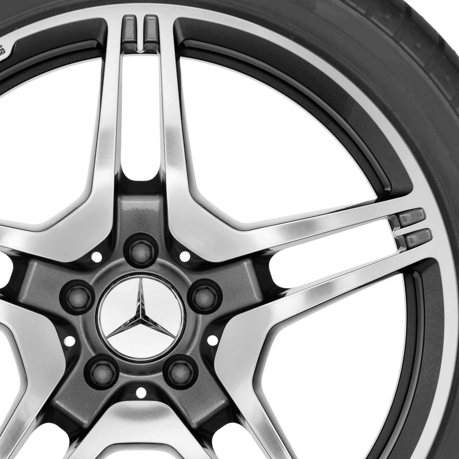 AMG IV [218-19] Himalaya Grey with High Sheen (Forged) Alloy Wheel Product Image #2