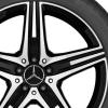 AMG 5 Spoke [218-19] Gloss Black with High Sheen Wheel Img 2