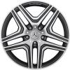 AMG 5 Double Spoke [463-20] Himalaya Grey with High Sheen Wheel Img 1